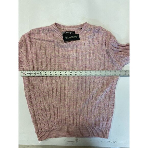 Blank NYC Women's Heather Ribbed Crewneck‎ Sweater In Lilac Mist Size XS NWT - Picture 8 of 10